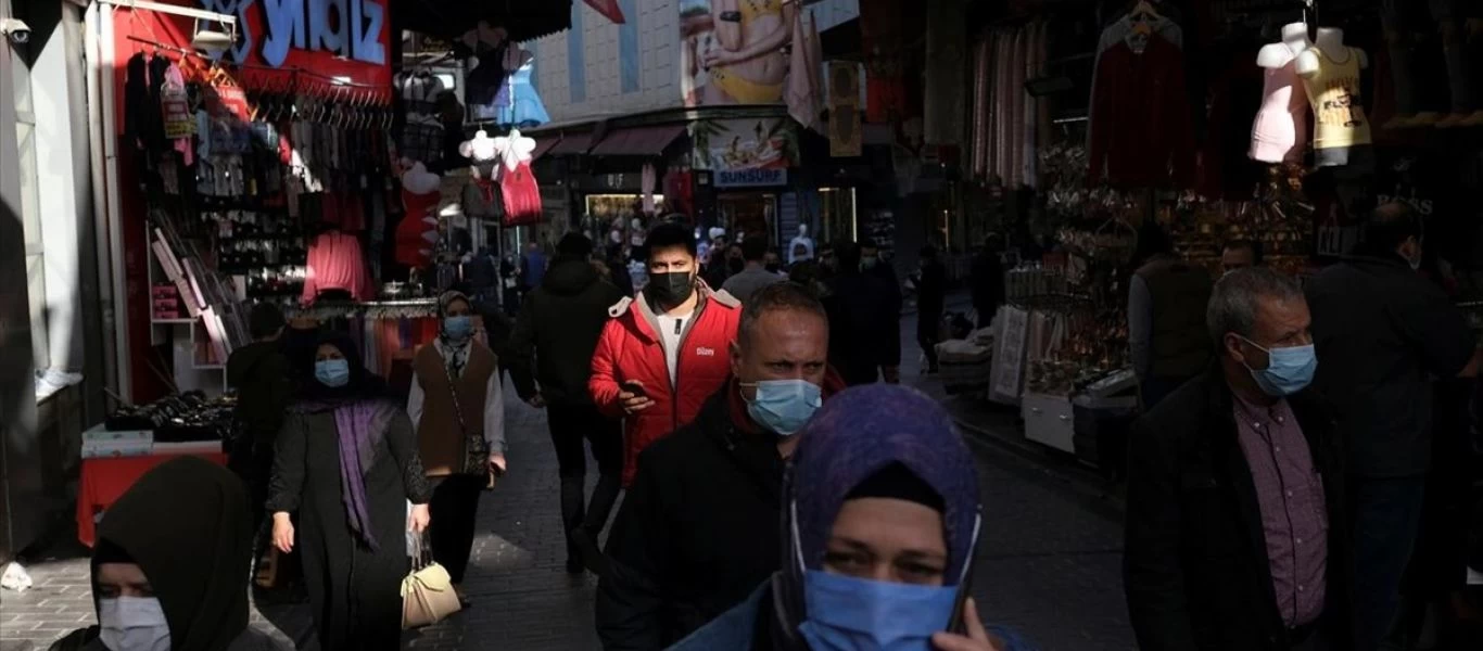 Τουρκία: 76.000 νέες μολύνσεις στην χώρα το τελευταίο 24ωρο